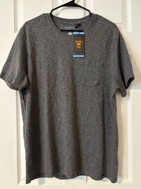 Copper & Oak Men’s Short Sleeve Pocket Tee Heather Gray